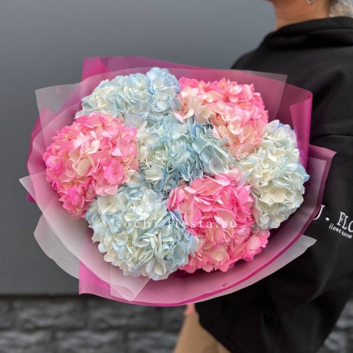 Букет гортензий "Тоника №2" в Орле