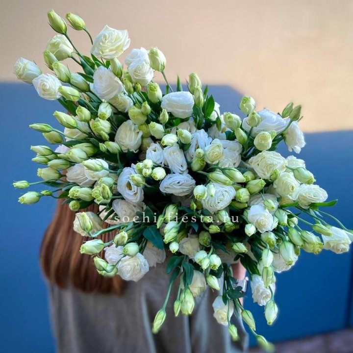 Охапка эустомы в Орле