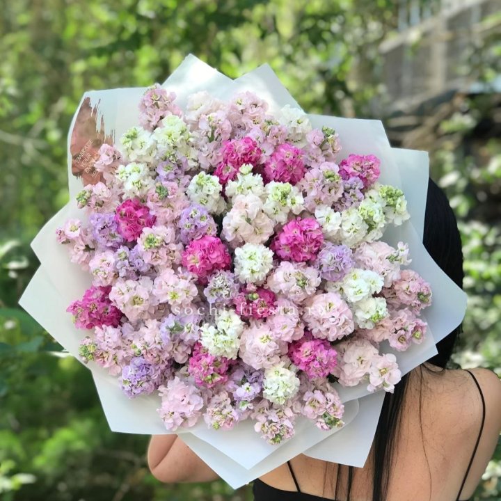 Букет ароматной маттиоллы №3 в Орле