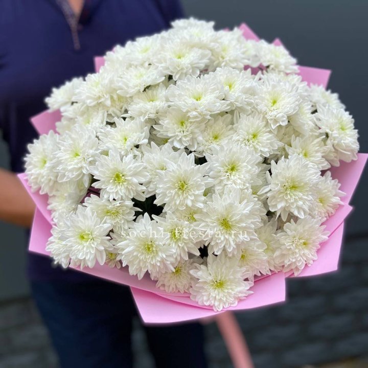 Букет 15 хризантем  в Орле