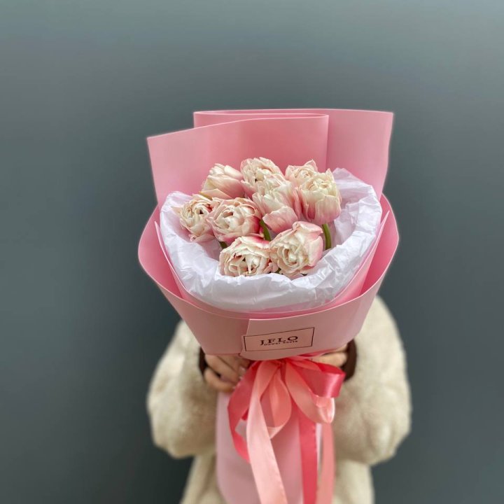 9 нежных тюльпанов в Орле