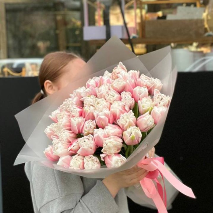 51 нежный тюльпан в Орле