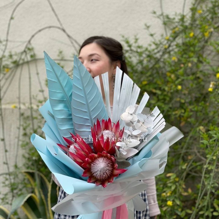 Букет из протеи "Клеопатра-2" в Орле