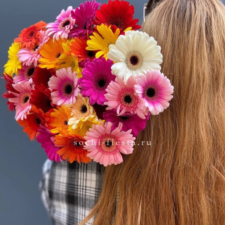 Охапка гербер  в Орле