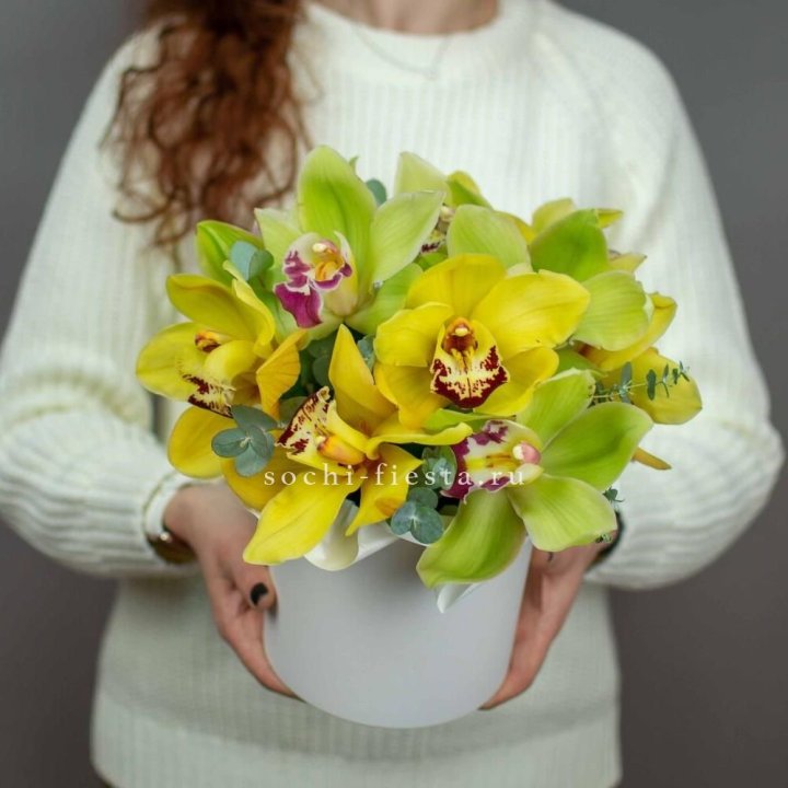 Бокс с орхидей №1 в Орле