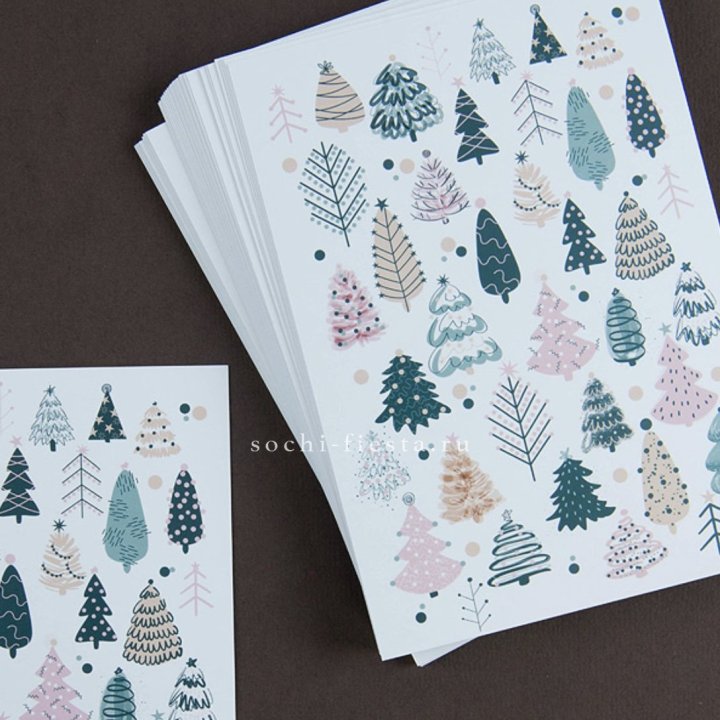 Открытка к букету "Елки" в Орле