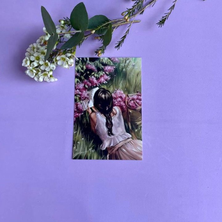 Открытка к букету "Среди пионов" в Орле