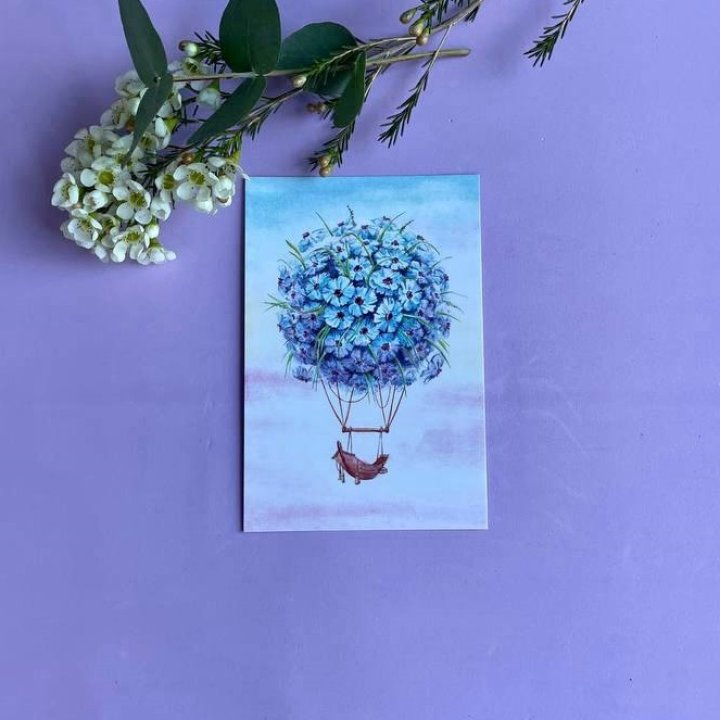 Открытка к букету "Флоростат" в Орле