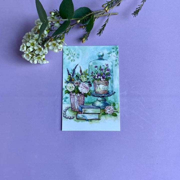 Открытка к букету "Книги" в Орле