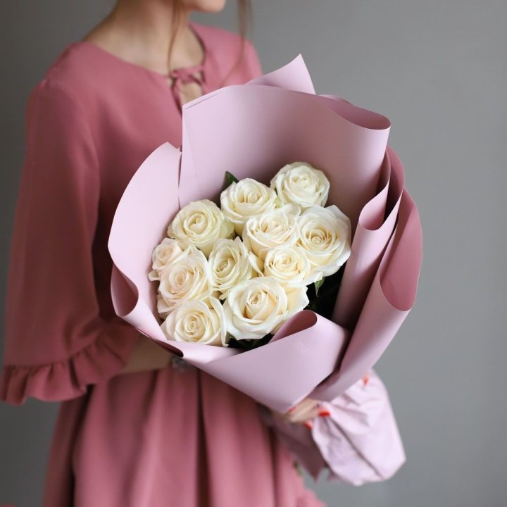 11 белых роз в Орле