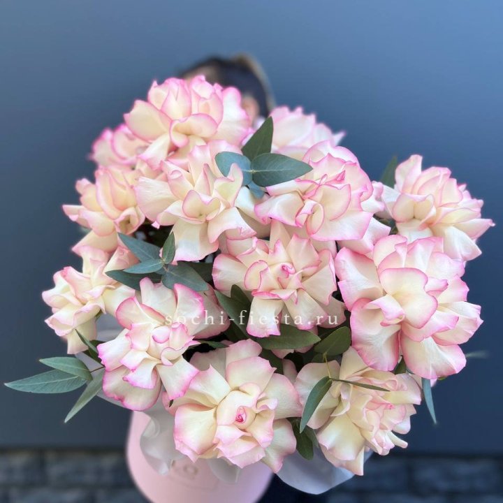 15 Французских роз Джумилия в боксе в Орле