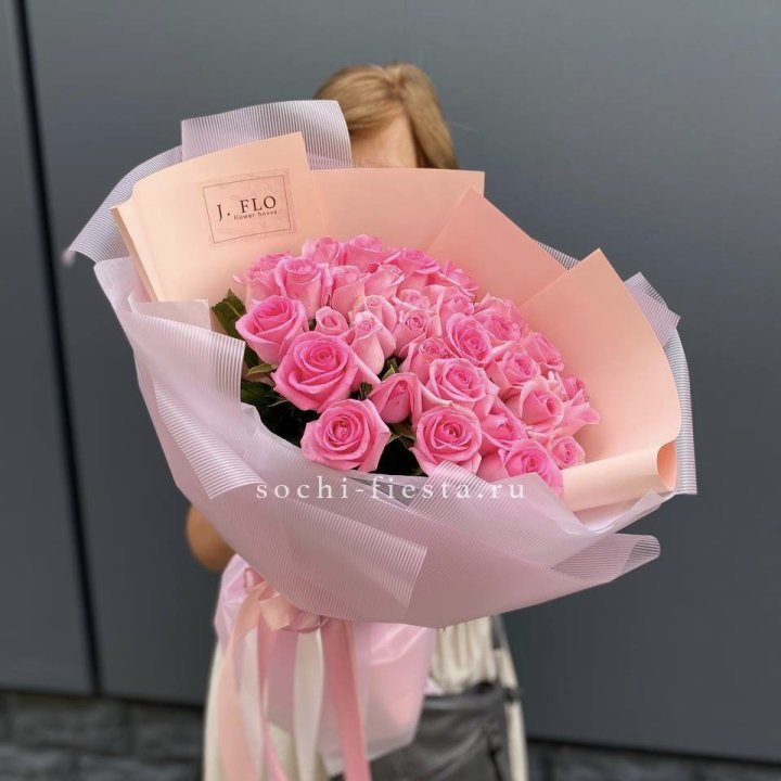 33 Розовые розы в Орле