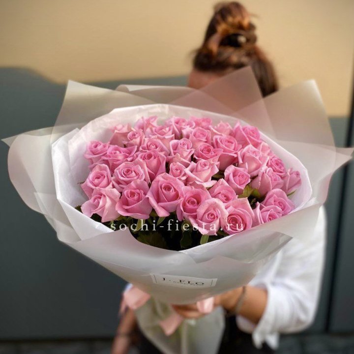 Букет розовых роз  в Орле