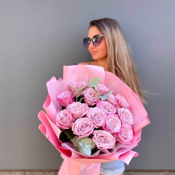 Букет розовых роз 2 в Орле