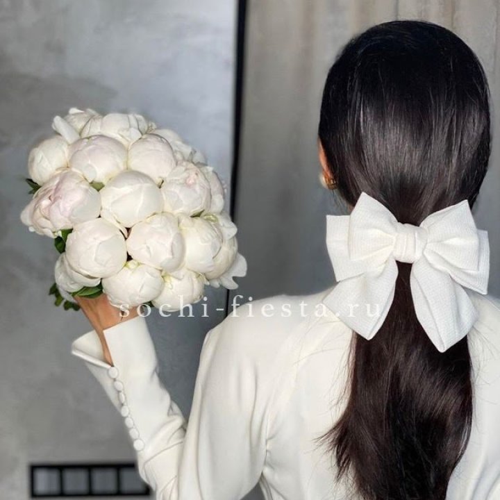 Свадебный букет пионов в Орле