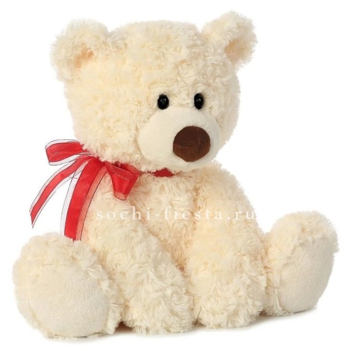 Белый плюшевый мишка  в Орле