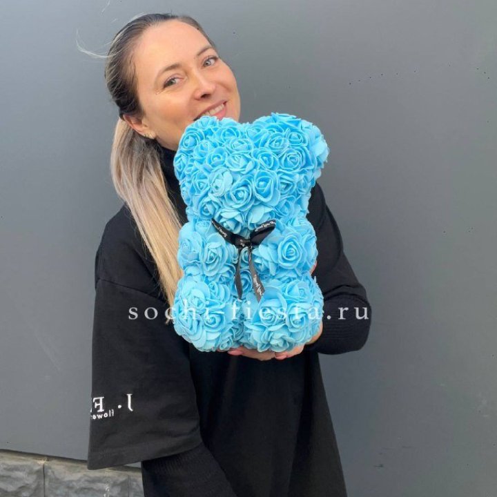 Игрушка медведь голубая в Орле