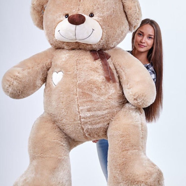 Бурый плюшевый мишка большой в Орле