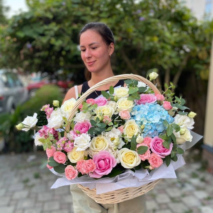 Цветочная корзина №2 в Орле
