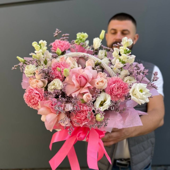 Цветочная корзина №1 в Орле