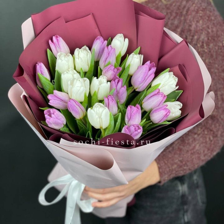 25 тюльпанов микс в Орле
