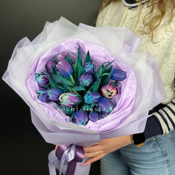 Букет тюльпанов "Пандора" в Орле