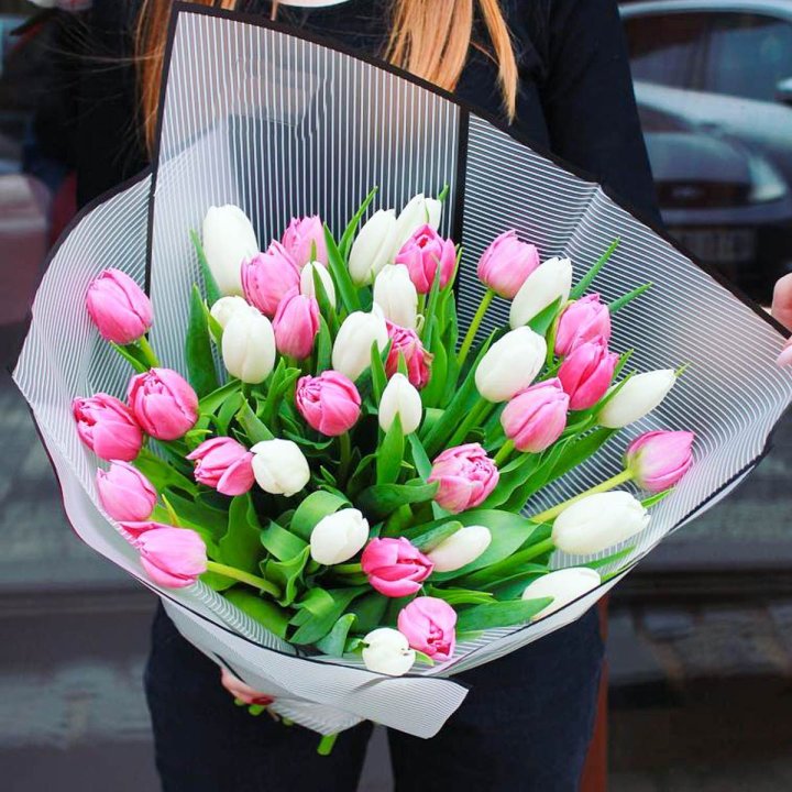 29 тюльпанов микс в Орле