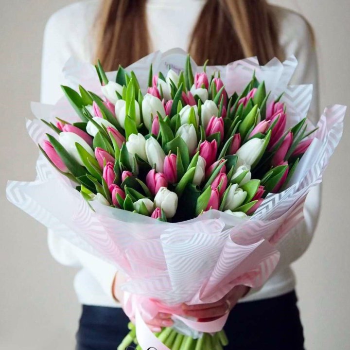 Букет тюльпанов "Лолита" в Орле